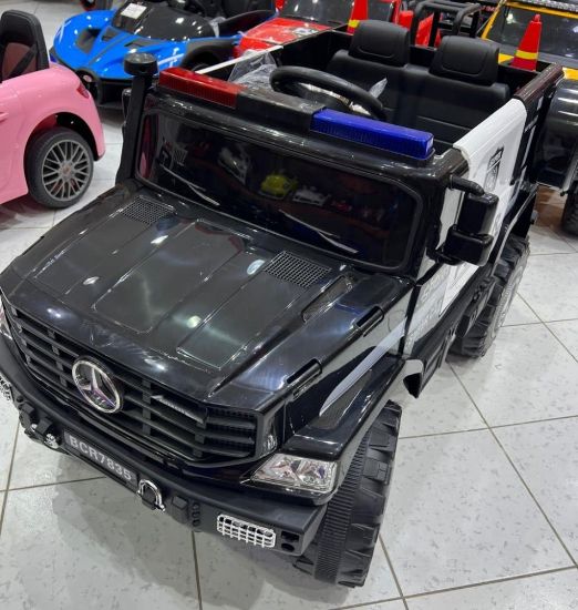 صورة جيب مرسيدس شرطة اطفال